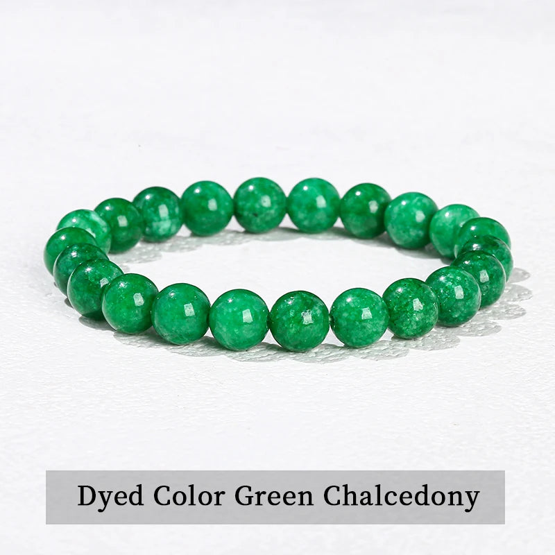 Natural Crystal Healing Bead Bracelet