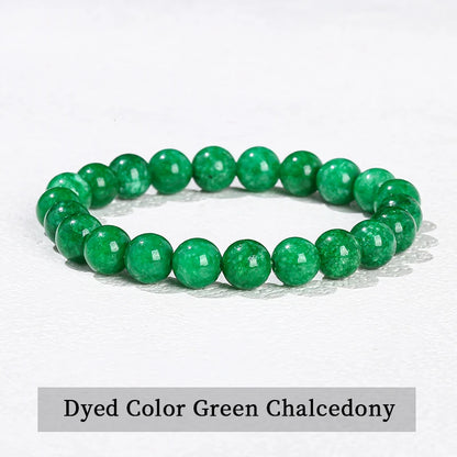 Natural Crystal Healing Bead Bracelet