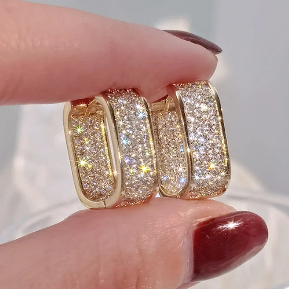 Sparkling Stud Earrings