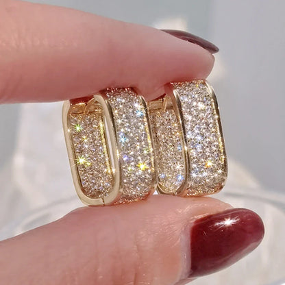 Sparkling Stud Earrings