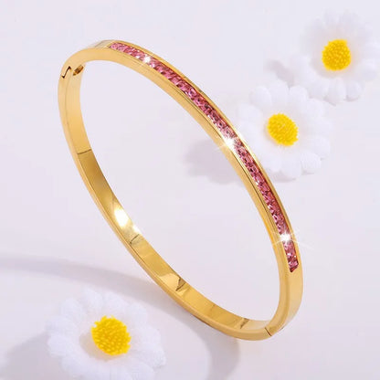 Stackable Zirconia Bangle Set