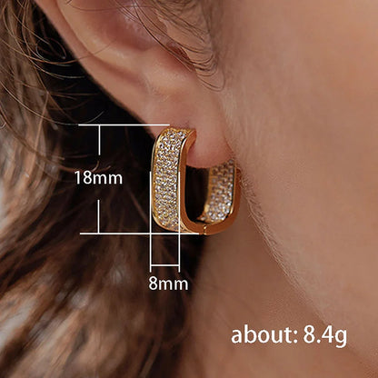 Sparkling Stud Earrings