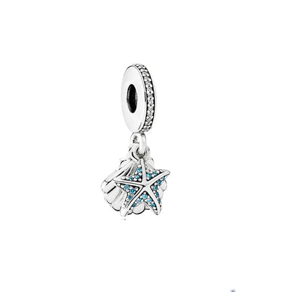 Whimsical Shell Charm Beads