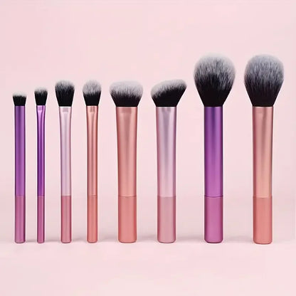 8-Piece Makeup Brush Set
