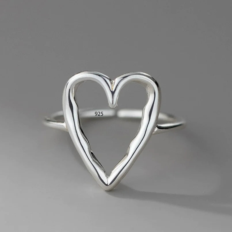 Sterling Silver Heart Ring