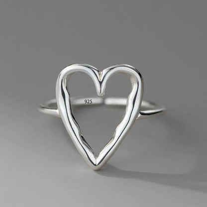 Sterling Silver Heart Ring