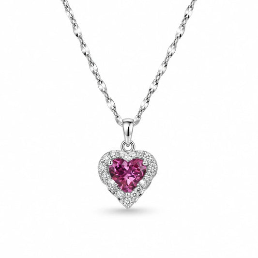 Crystal Heart Necklace