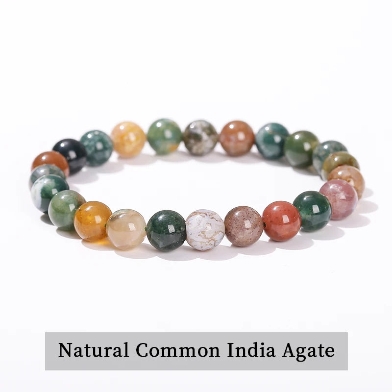 Natural Crystal Healing Bead Bracelet