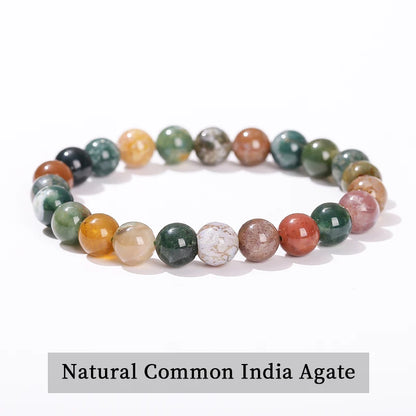 Natural Crystal Healing Bead Bracelet