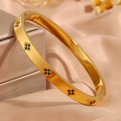Stackable Zirconia Bangle Set