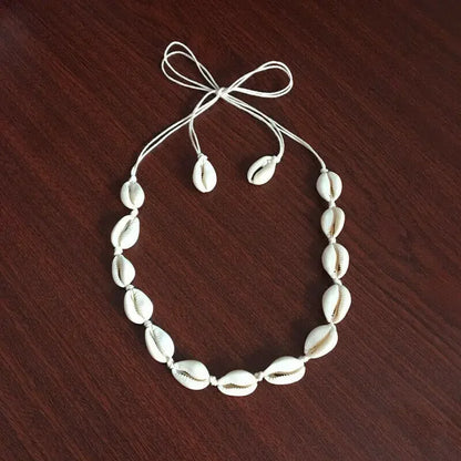Boho Shell Beach Choker Necklace