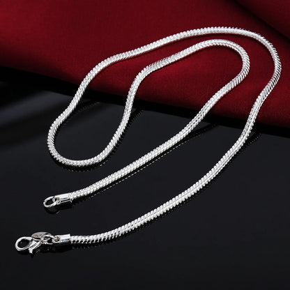 Silver Snake Chain Necklace