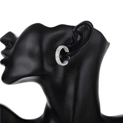 Silver Charm Earrings