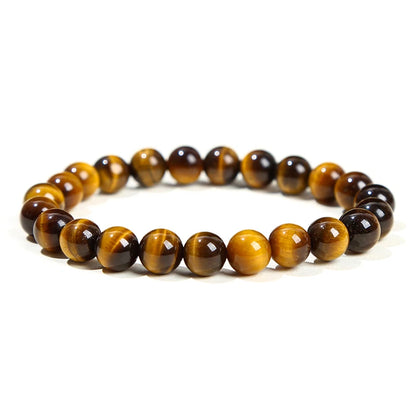 Natural Crystal Healing Bead Bracelet