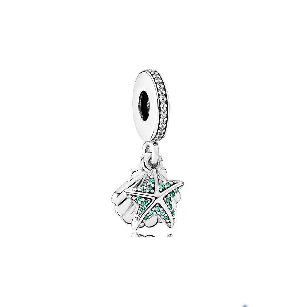 Whimsical Shell Charm Beads