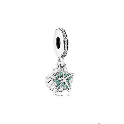 Whimsical Shell Charm Beads