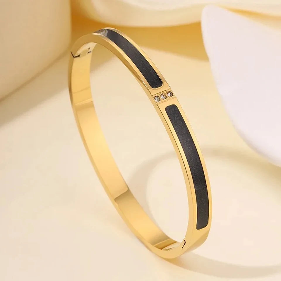 Stackable Zirconia Bangle Set