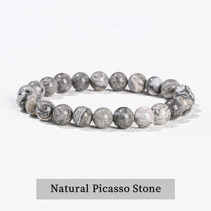 Natural Crystal Healing Bead Bracelet
