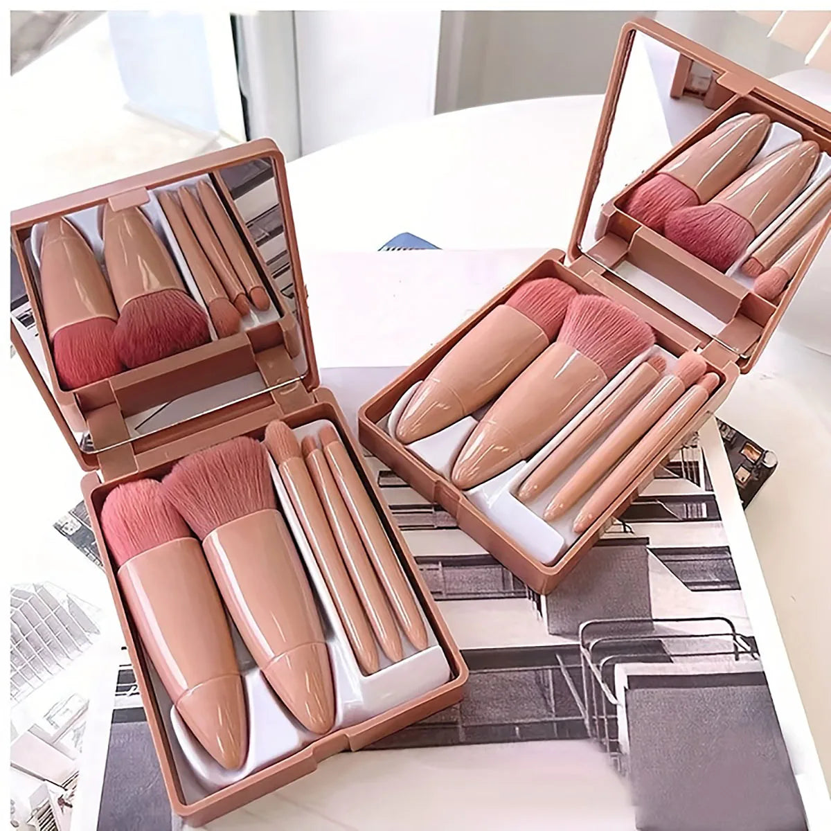 5-Piece Travel Brush Set