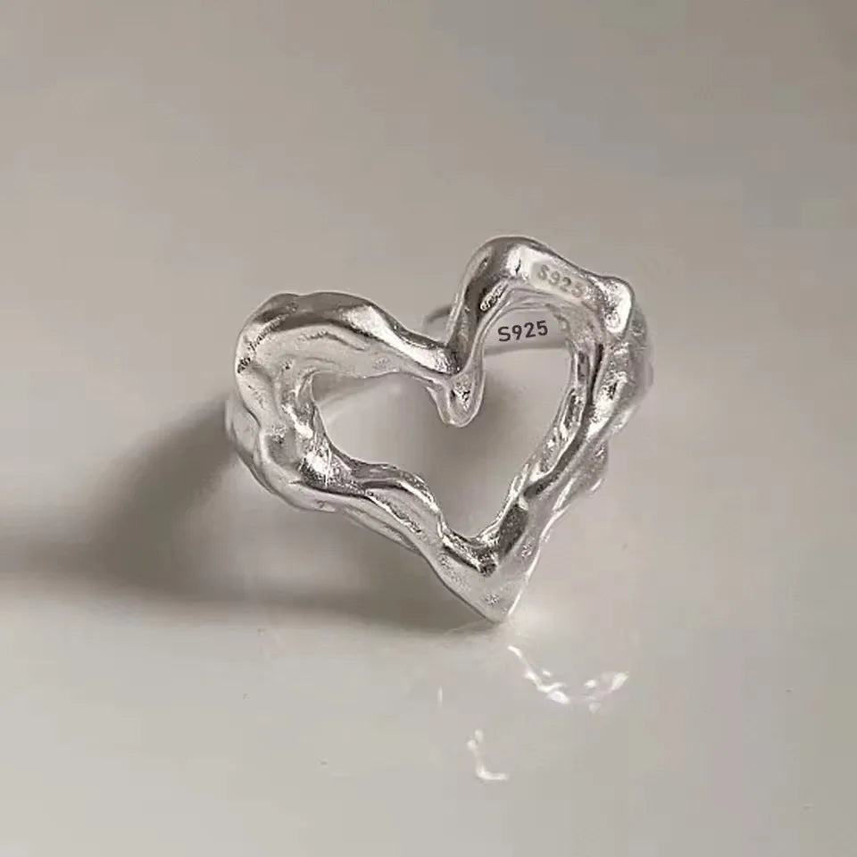Sterling Silver Heart Ring