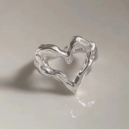 Sterling Silver Heart Ring