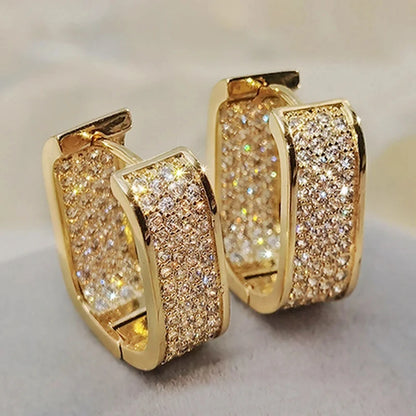 Sparkling Stud Earrings