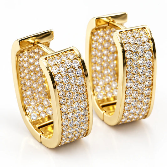 Sparkling Stud Earrings
