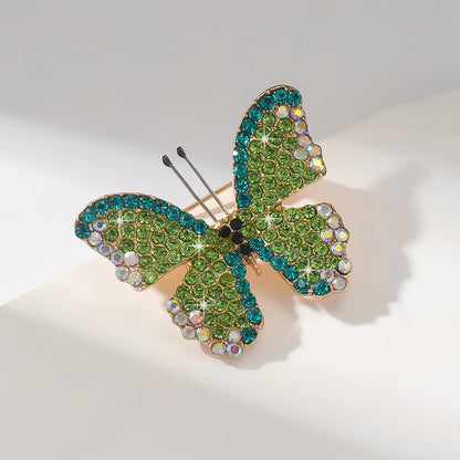Sparkling Butterfly Brooch