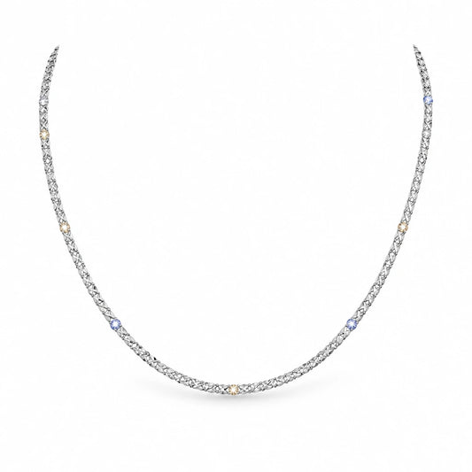Silver Choker Necklace