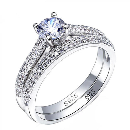 Vintage Wedding Ring Set
