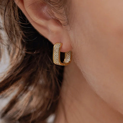 Sparkling Stud Earrings
