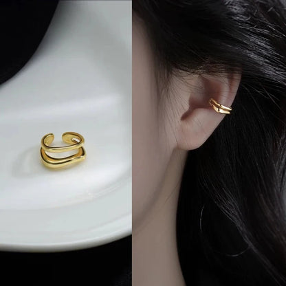 Rhinestone Ear Cuff Earrings