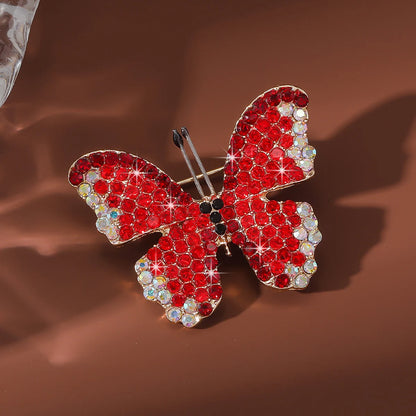 Sparkling Butterfly Brooch