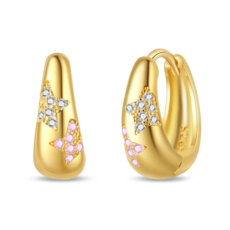 Pearl Bee Moon Earrings
