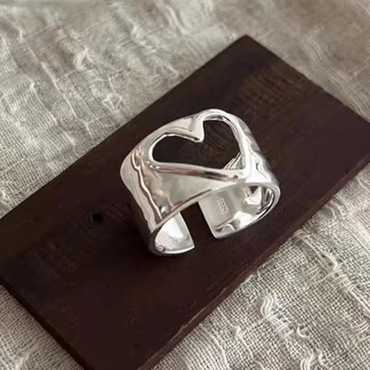 Sterling Silver Heart Ring