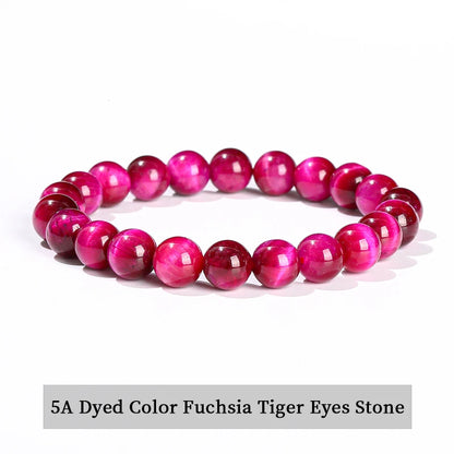 Natural Crystal Healing Bead Bracelet