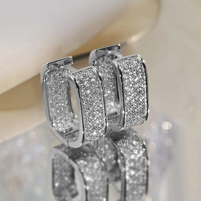 Sparkling Stud Earrings