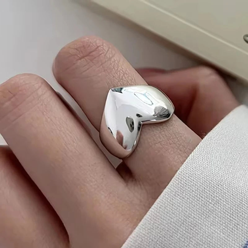 Sterling Silver Heart Ring