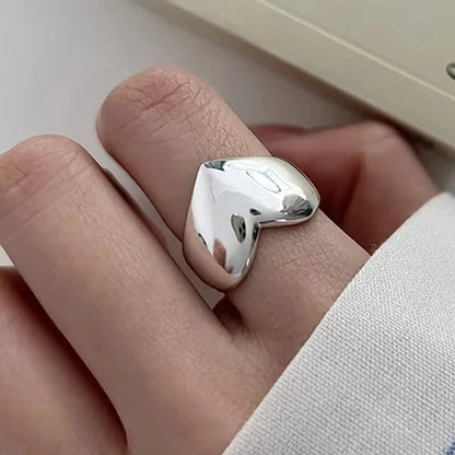 Sterling Silver Heart Ring