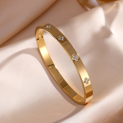 Stackable Zirconia Bangle Set
