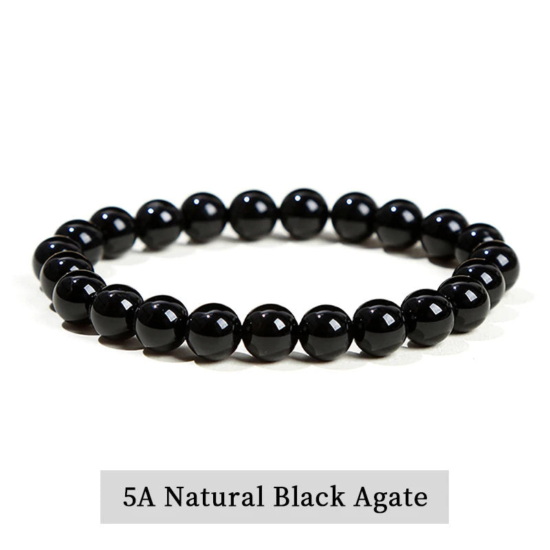 Natural Crystal Healing Bead Bracelet