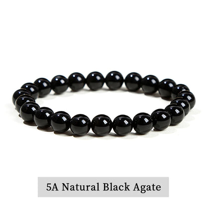 Natural Crystal Healing Bead Bracelet