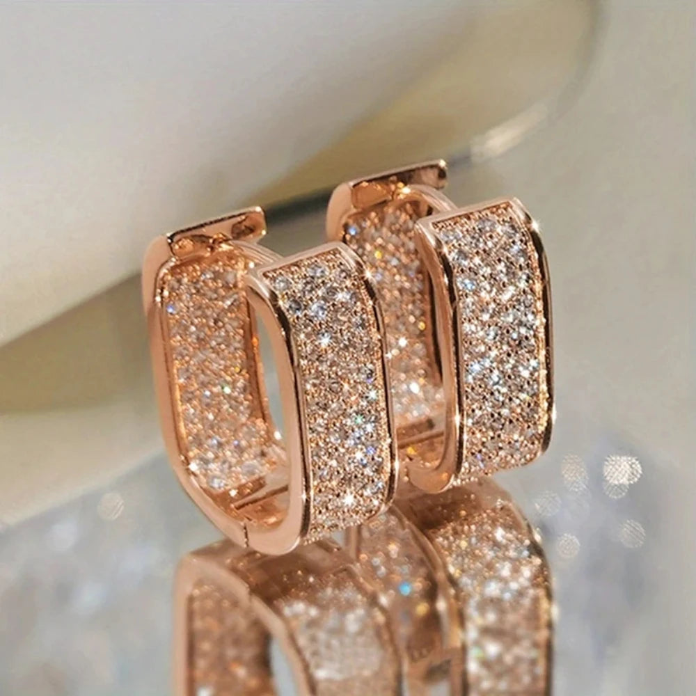 Sparkling Stud Earrings