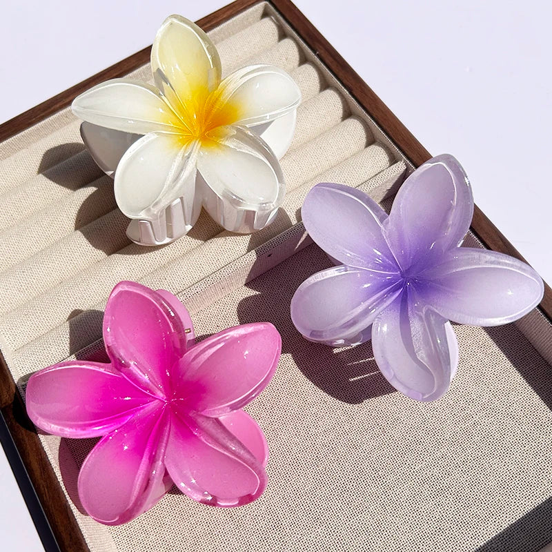 Bohemian Flower Hair Claw Clip
