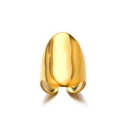 Gold Stainless Steel Couple Rings