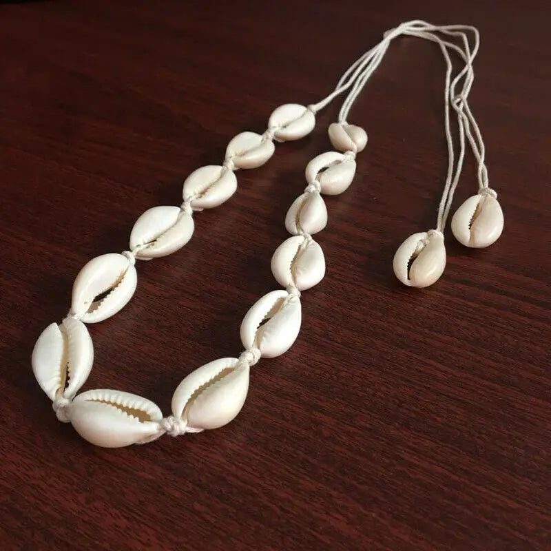 Boho Shell Beach Choker Necklace