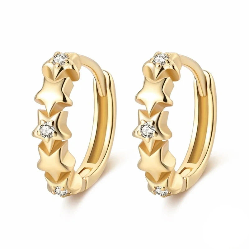 Pearl Bee Moon Earrings