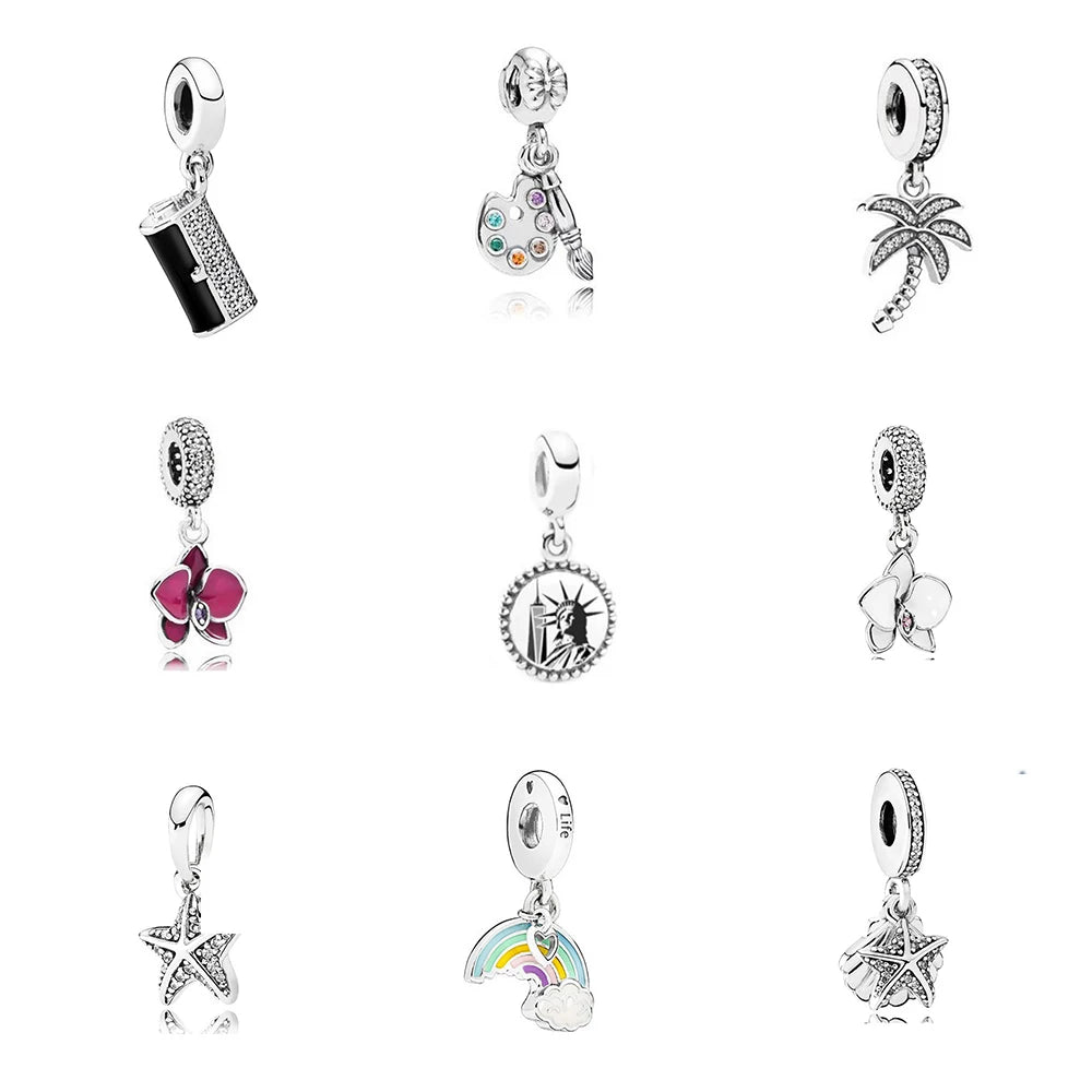 Whimsical Shell Charm Beads