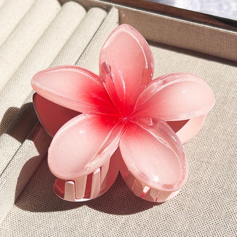 Bohemian Flower Hair Claw Clip