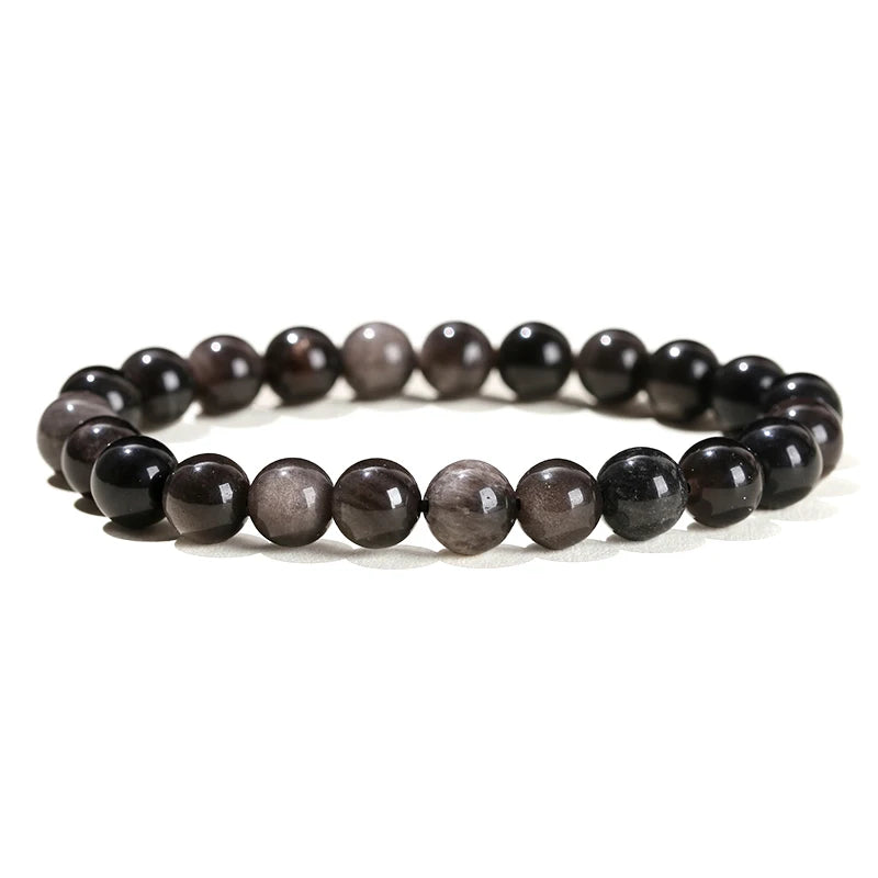 Natural Crystal Healing Bead Bracelet